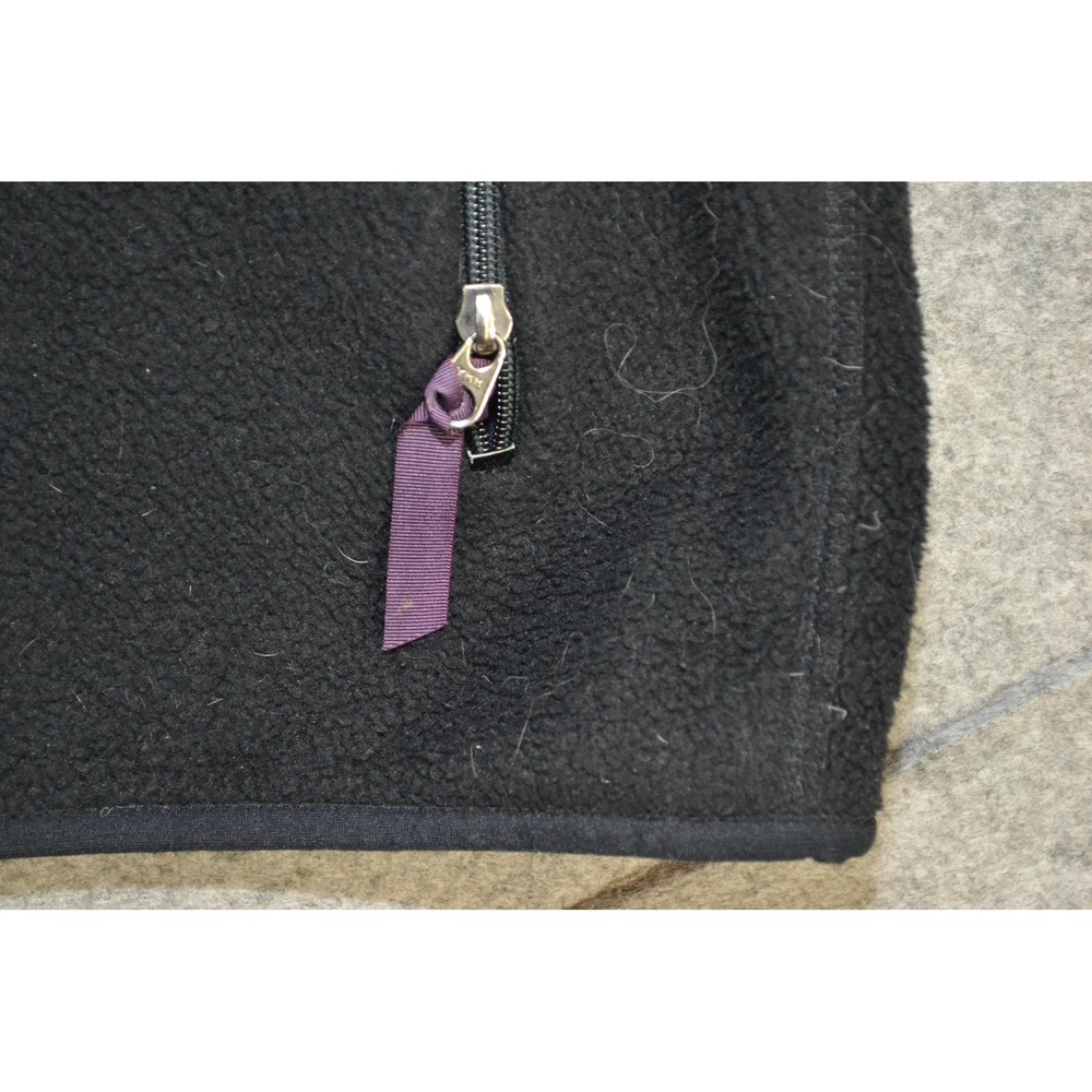 Vintage Patagonia Vest Mens XL Black Fleece Full Zip Pockets Made USA 90s - Picture 3 of 16